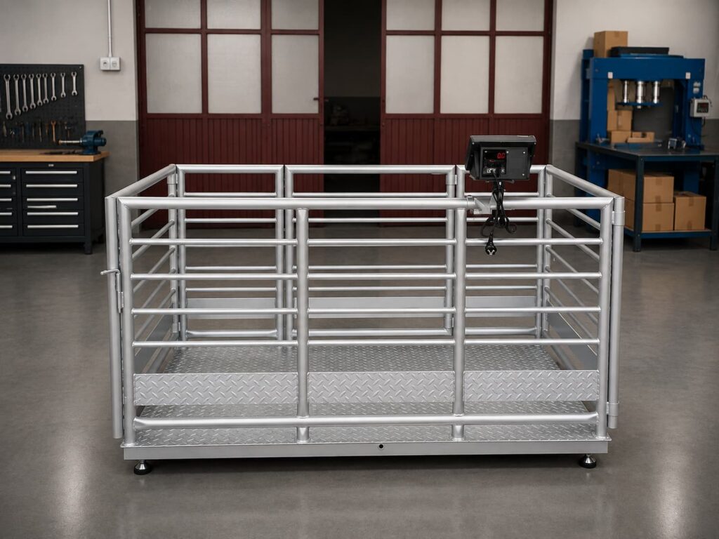 elektronska stočna vaga vagar ad prednji pogled